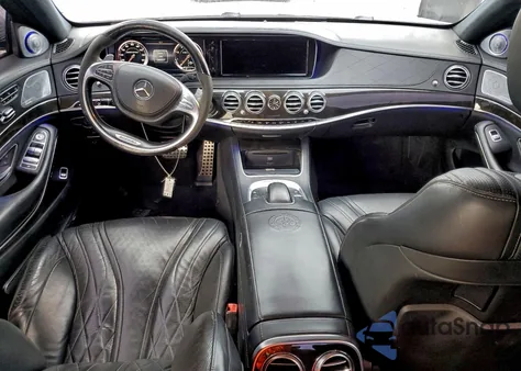 2014 Mercedes-Benz S 63 Amg из США, поврежденный, VIN WDDUG7JB0EA041600